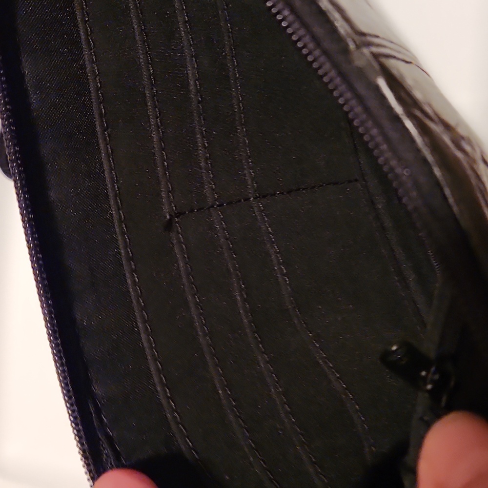 Wilson Leather Patchwork Leather Lage Wristlet/Cl… - image 6